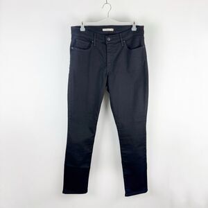 Levi's 311 Shaping Skinny Jeans Women's Size 31 Black Stretch Denim